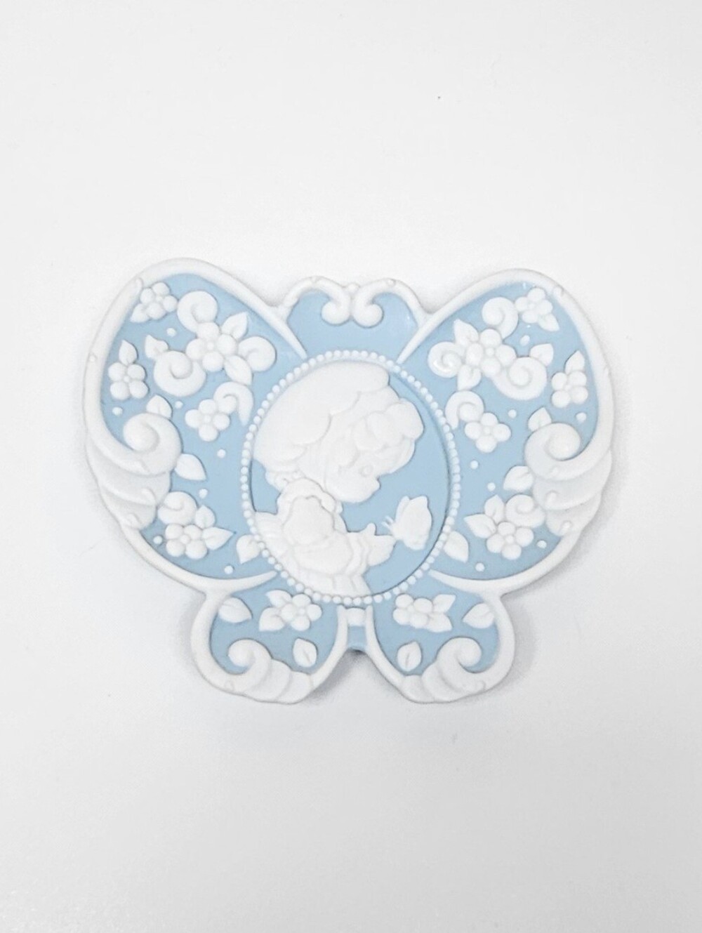 Precious Moments Butterfly Trinket Dish Enesco Faith Decorative Plate
